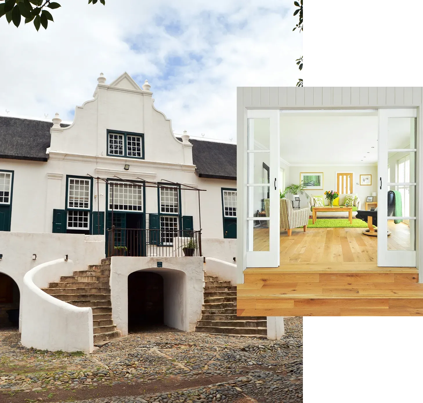 ASHANTI TIER Cape Winelands investment opportunity - elegant vineyard manor