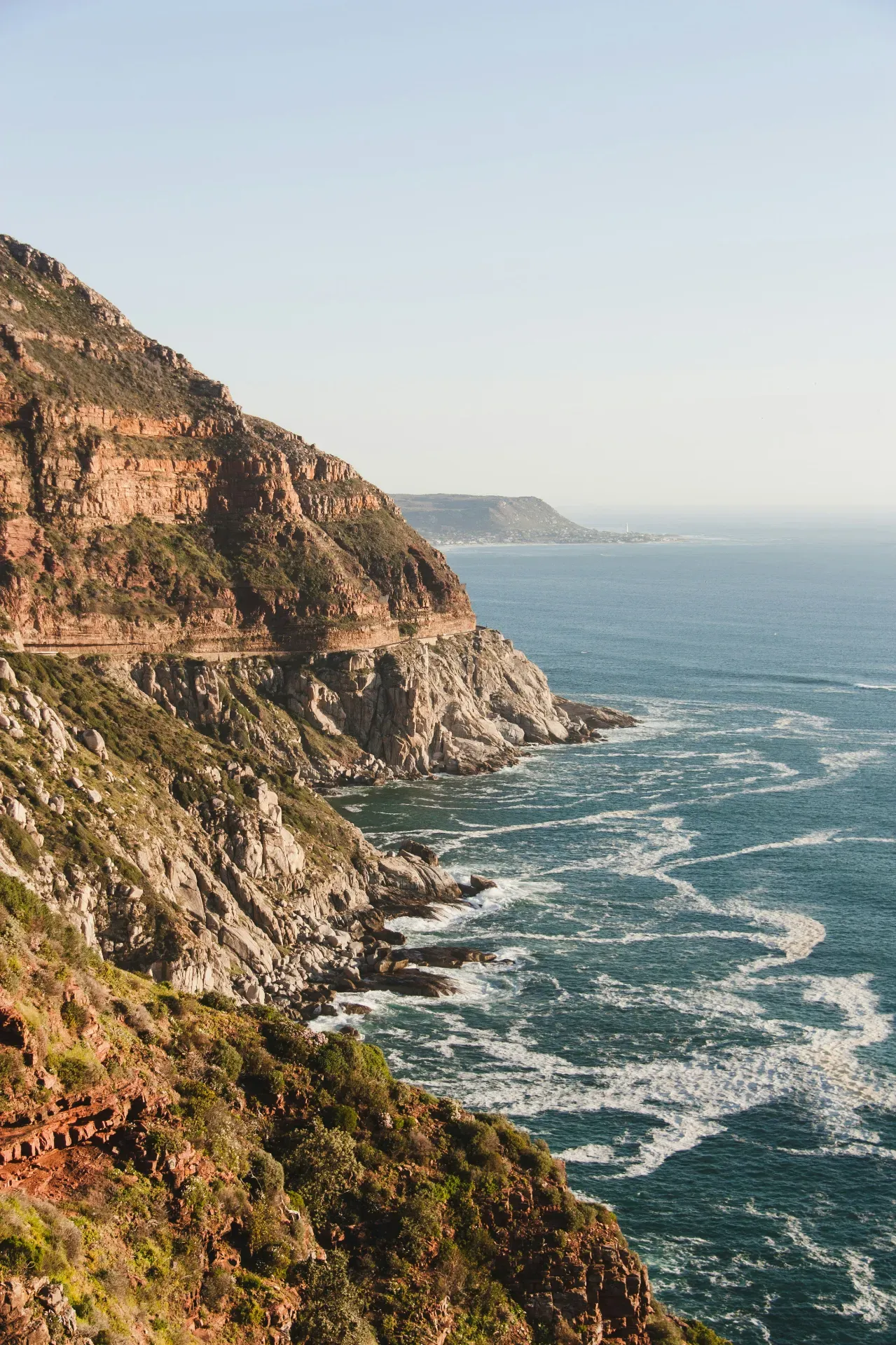 Chapman's Peak Drive - scenic coastal road carved into mountainside