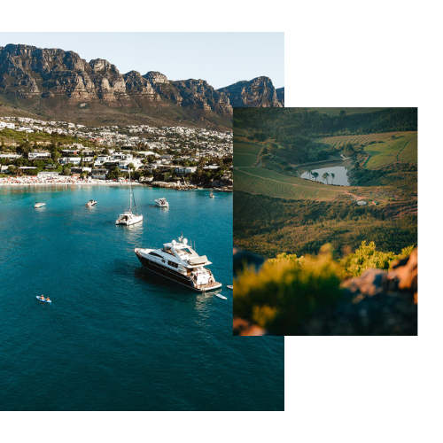 Cape Town luxury experiences - ocean views and landscapes